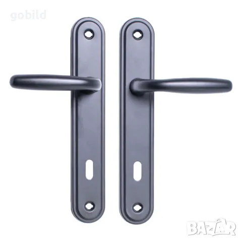 НАЙ НИСКА ЦЕНА!!! Дръжка врата 70 и 90 мм, черна Deka YALE БЪЛГАРИЯ, снимка 3 - Интериорни врати - 50211100