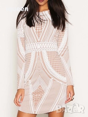 Рокля гумиран ефект, снимка 2 - Рокли - 52965399