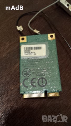 Wi-Fi mini PCI-Express card с две антени, снимка 2 - Други - 30966644