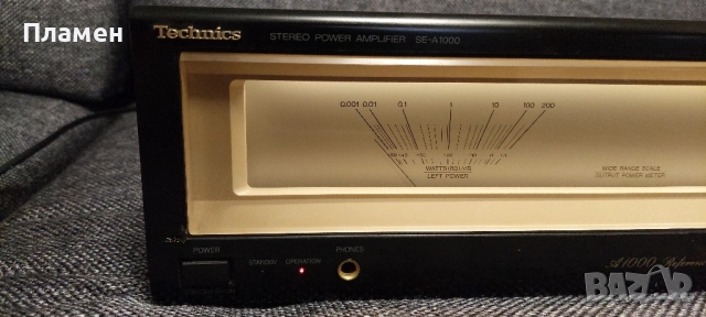 Technics SE-A 1000 крайно стъпало, снимка 2 - Ресийвъри, усилватели, смесителни пултове - 52510412