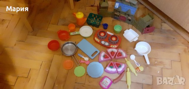 Сет от прибори и принадлежности за готвене и къща за кукли, снимка 6 - Образователни игри - 39765676