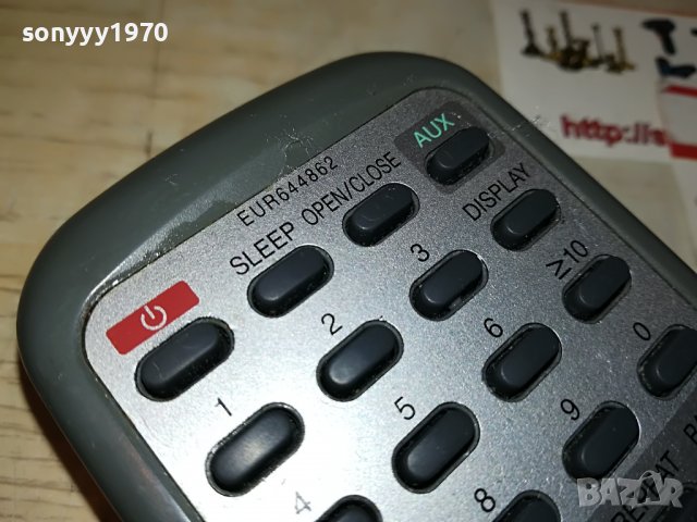 panasonic eur644862 cd stereo system remote control-france 3010221430, снимка 12 - Други - 38500201