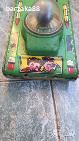 Стара китайска играчка Танк, снимка 7 - Колекции - 52372780