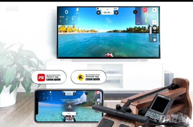 Монитор за гребен тренажор TM3., снимка 4 - Други спортове - 47426334