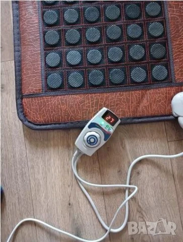 3D Турманиев Матрак от Турмалин и Германий Нефритено Легло с Подгряващи Турмалинови Камъни с Нефрит, снимка 8 - Масажори - 50727466