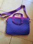 Неопренова чанта/калъф с цип-за лаптоп-14-15 инч,цвят-тъм.лилав. Закупена от Италия.