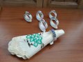 Порцеланови рингове за салфетки, снимка 2
