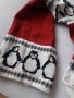 Зимна шапка с пингвини, снимка 2