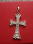 Сребърен кръст - модел С005, снимка 1