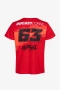 Ducati Corse Francesco Bagnaia #63 тениска – официална MotoGP тениска, снимка 2