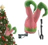 Анимирани крака на елф за украса на елха, снимка 2