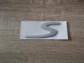 сребриста емблема Porsche S голям размер, снимка 4