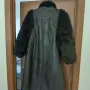 Продавам дълго дамско кожено палто, снимка 2