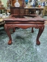 Уникална антикварна дървена английска маса Чипъндейл , снимка 3