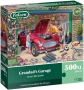 Нов Пъзел 500 XL части Falcon Grandad's Garage за възрастни забавление и колекция, снимка 1