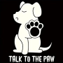 Нова мъжка забавна тениска Talk To The Paw, снимка 2