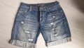 Дамски къси дънки, снимка 1 - Къси панталони и бермуди - 29145612