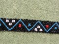 Колан от маниста с геометрични фигури от времето на соца, снимка 5
