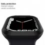 Удароустойчив Кейс Протектор за Apple Watch 7 6 5 SE 40 41 44 45mm 3D, снимка 7