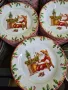 коледни чинии чаши купи, снимка 1