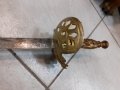 Стара красива шпага,рапира,сабя,острие,ятаган, снимка 3
