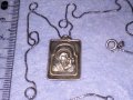 ПРАВОСЛАВНА СРЕБЪРНА ИКОНКА с ФИНА СРЕБЪРНА ВЕРИЖКА СРЕБРО 925 с БЯЛА ПОЗЛАТА 36123, снимка 8