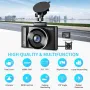 Hobele Dashcam отпред и отзад, двоен рекордер за кола с 32G SD карта, 170° широк ъгъл, 1080P FHD с н, снимка 4