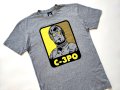 Addict x Star Wars C-3PO Short Sleeve Mens - M - оригинална мъжка тениска, снимка 2
