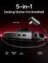 JSAUX HB0602 5-in-1 Docking Station – 4K@120Hz HDMI 2.1, 100W PD, Ethernet за Steam Deck, ROG Ally, снимка 4