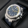 Audemars Piguet Royal Oak Offshore Diver Chronograph 42mm Steel Blue Dial Различни Варианти, снимка 3
