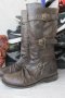 естествена кожа, УНИСЕКС мото боти, ботуши BRONX® original МОТО Boots So todai,40 - 41,отвън,отвътре, снимка 1