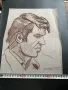 рисунка портрет от Преслав Кършовски  , снимка 2