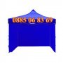 Шатра 3х3 м тип хармоника + 3 плътни страници, снимка 3