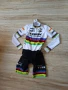 Оригинален мъжки вело гащеризон Santini Trek Factory Racing World Champion, снимка 2