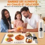 Затопляща плоча за храна Premium, Chauffe Électrique,Гаранция, снимка 2