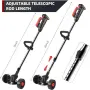 Акумулаторен тример STAHLMAYER PRO 36V с колелца – AK436, снимка 2