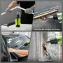 Пистолет за горещ въздух ETOOLAB 2000W темп 50-650°C с LCD дигитален дисплей, снимка 6