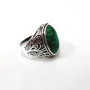 Пръстен със зелен тюркоаз, снимка 1