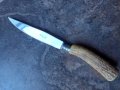 Нож Solingen с дръжка от еленов рог , снимка 1 - Антикварни и старинни предмети - 39678207