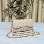 Chanel Дамска Кожена Чанта С Дълга Дръжка За През Рамо Шанел - Различни Цветове Код SEM-128, снимка 11