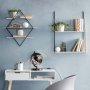 Ромбоидна етажерка с модерен дизайн, снимка 3