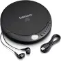 Преносим CD плейър Lenco CD-010 Walkman с LCD дисплей, слушалки и Micro USB, снимка 1