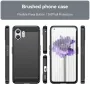 Nothing Phone 2 Удароустойчив Carbon Fiber Калъф и Протектор, снимка 8