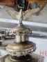 МНОГО КРАСИВ БРОНЗОВ ФЕНЕР С ОРЕЛ , снимка 1