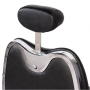 Бръснарски стол Moto Stil - бордо/черен, снимка 3