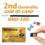 Микро Слушалка Кредитна карта - GSM приемник, снимка 1 - Друга електроника - 42883942