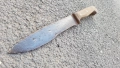 Ятагановиден хайдушки нож, снимка 2