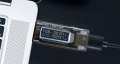 USB тестер волтметър, амперметър, тестер за капацитет на батерии и време за заряд НАЛИЧНО!!!, снимка 5