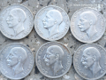 Лот от 10 броя по 100 лева от 1930, 1934 1937 година сребро, снимка 3