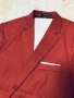 Червено елегантно мъжко сако, снимка 1 - Сака - 38245655